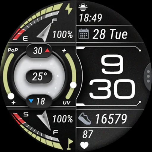 OMG 387 Weather Watch Face screenshot 30