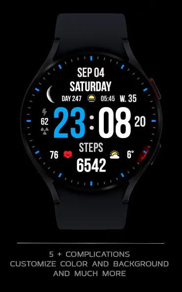 Super InfMod watch face screenshot 3