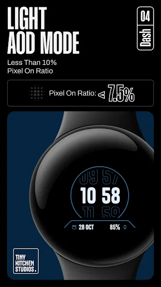 TKS 04 Dash Watch Face screenshot 4