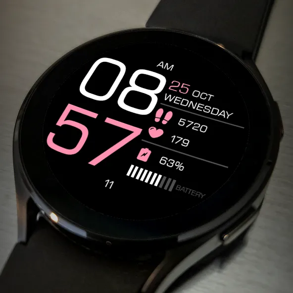 Key094 Simple Watch Face screenshot 3