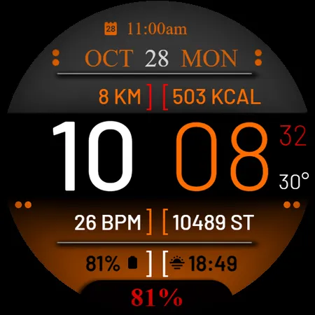 Watch Face WF102 screenshot 6