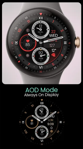 Dream 162 Bronze Watch Face screenshot 8