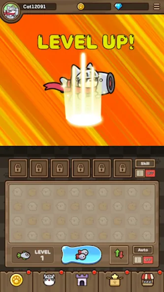 Cat Hero : Idle RPG screenshot 14