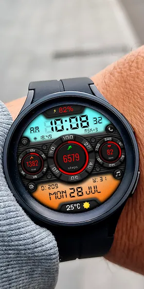 DIGI SPONIDY CTS38 Watch face screenshot 4