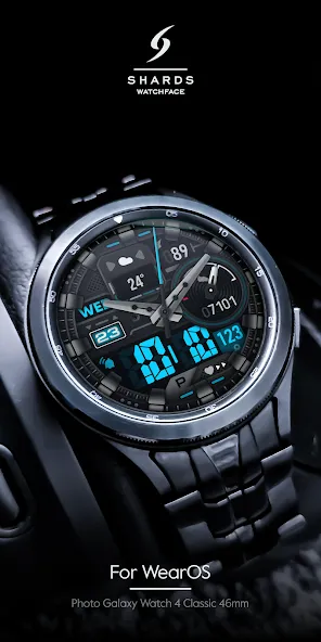 SH039 Watch Face, WearOS watch screenshot 4