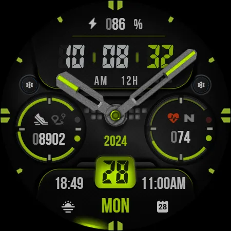 KF160 Watch face screenshot 16
