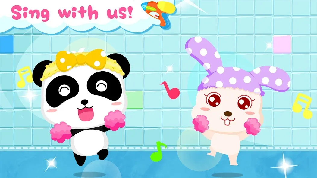 Baby Panda's Bath Time screenshot 3