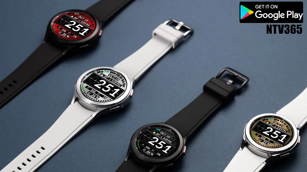 NTV520 - Digital watch face screenshot 17