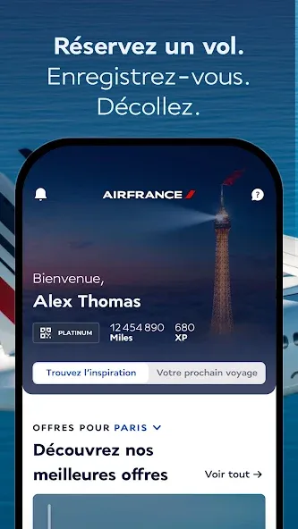 Air France - Réserver un vol screenshot 1