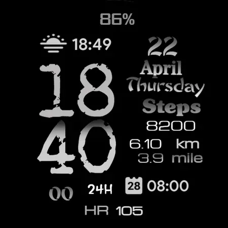 DB9 Cracked WF Wear OS 4+ screenshot 11