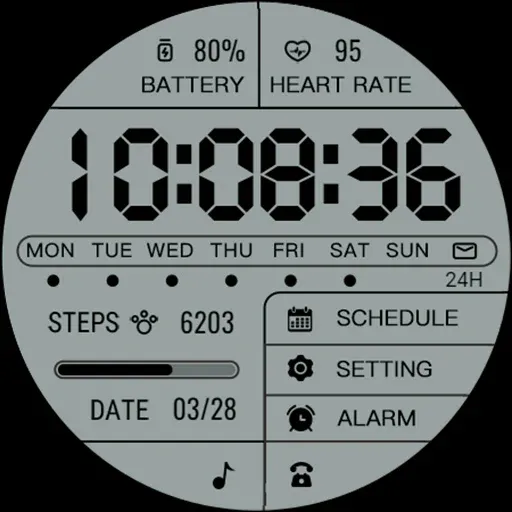ZKin Watch Personalized LCD screenshot 42