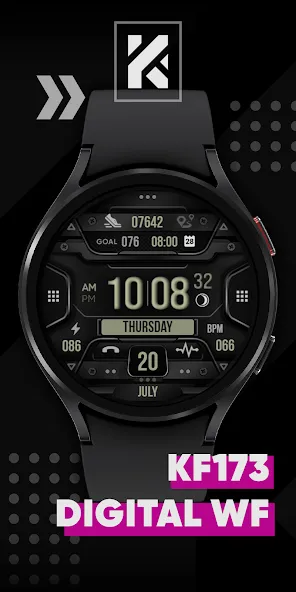 KF173 Watch face screenshot 1