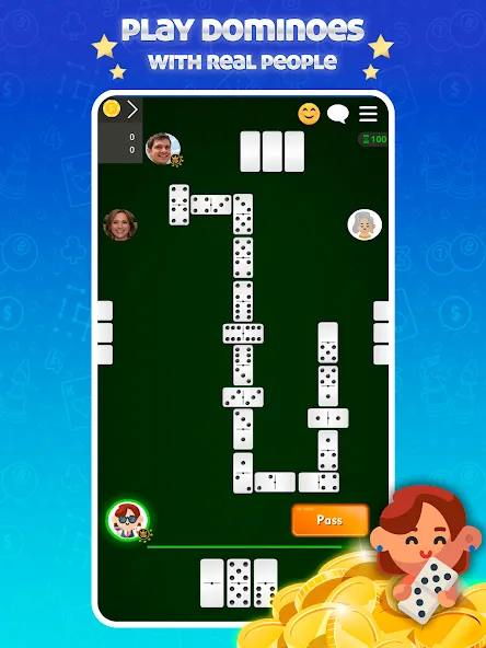 Dominoes Online - Classic Game screenshot 9