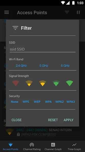 WiFi Analyzer (open-source) screenshot 7
