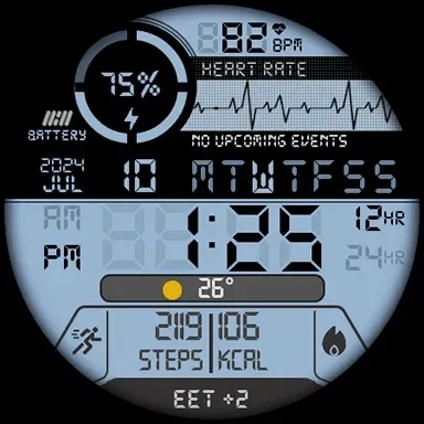 Tancha S61 Retro Watch Face screenshot 18