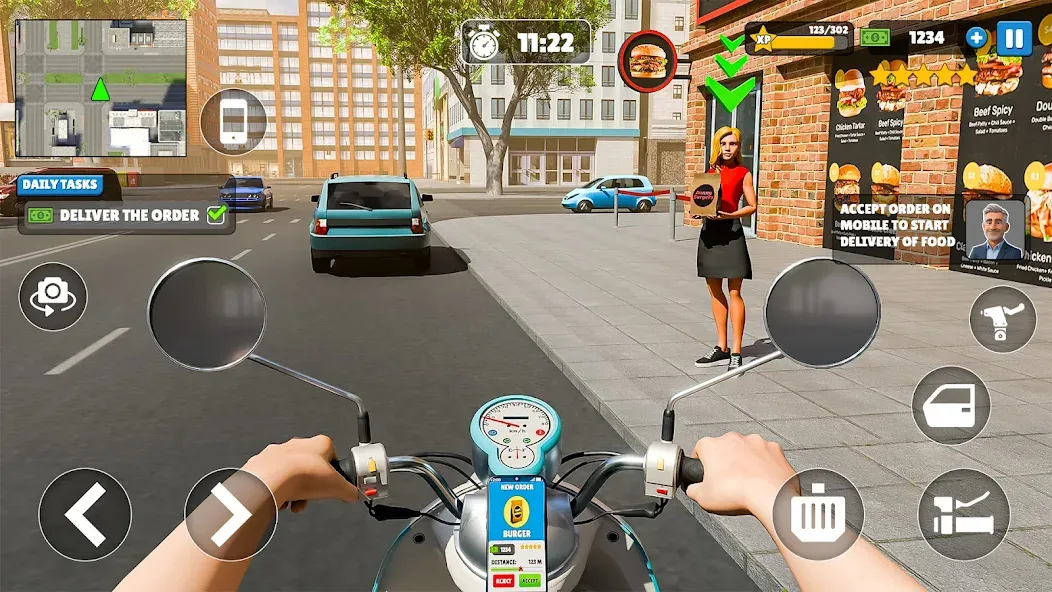Food Delivery Life Simulator screenshot 3