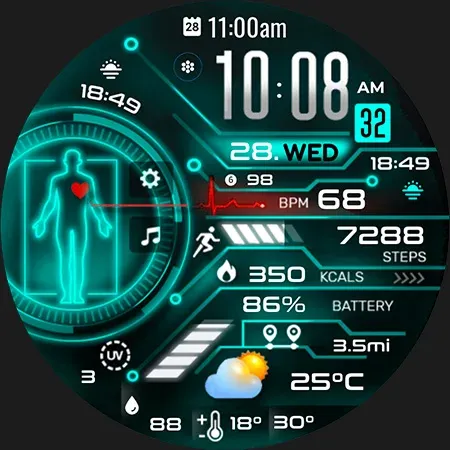 ML2U 259 Watch Face screenshot 25