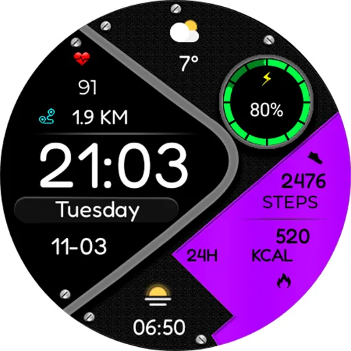 WHISPER HOLDINGS Watch Face screenshot 15