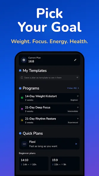 Easy Fast Intermittent Fasting screenshot 5