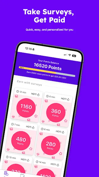 TapResearch: Cash for Surveys screenshot 2