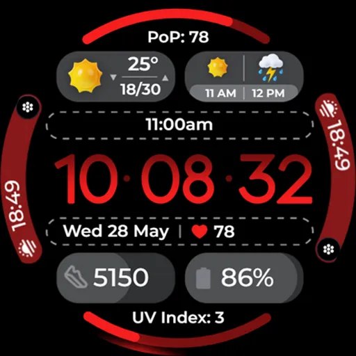 Minimal Weather Watch OMG 379 screenshot 27