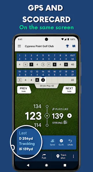 Golf Pad: Golf GPS & Scorecard screenshot 3