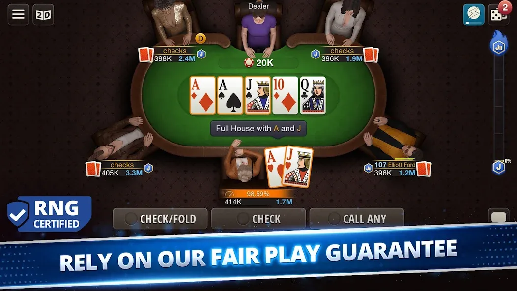 Poker Games: World Poker Club screenshot 1