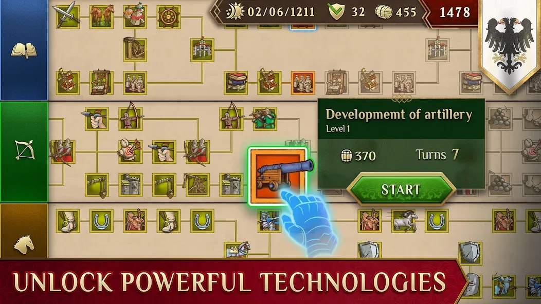 Timelines: Medieval War TBS screenshot 4