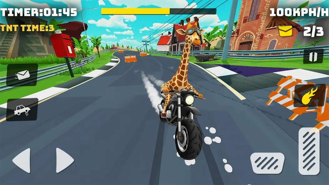 Crazy Griaffe Delivery Rider screenshot 1