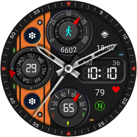 DB065 Kinetic Boost Watch Face screenshot 23