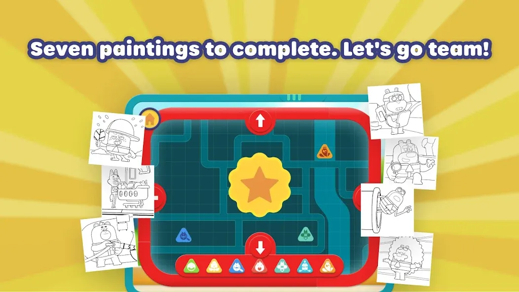Big Tree City: Colouring Game screenshot 6