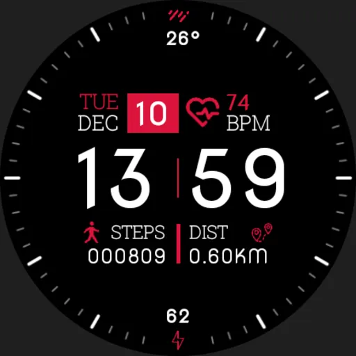 EXD124: Health Watch Face screenshot 27
