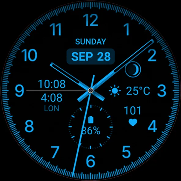 Watch face 10h08.com #78 screenshot 28