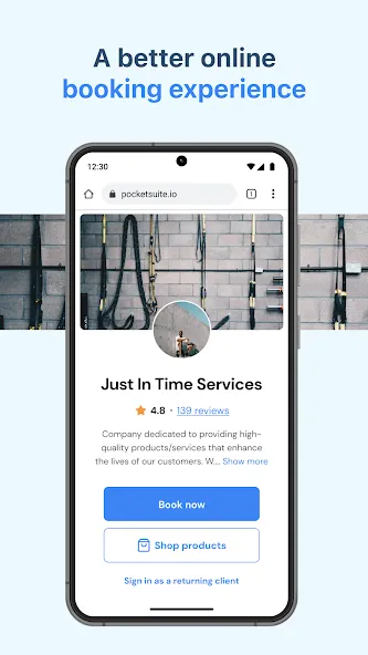 PocketSuite Client Booking App screenshot 6