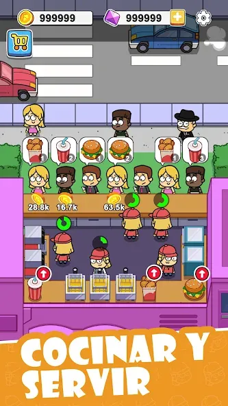 Idle Food Bar: cocina screenshot 17