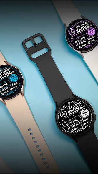 Step Up 3 - Digital Watchface screenshot 4