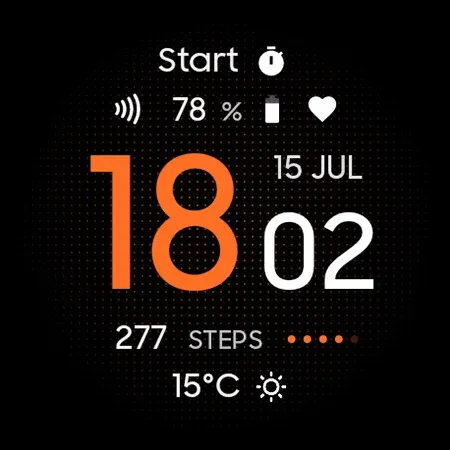 Wave: Wear OS watch face screenshot 13
