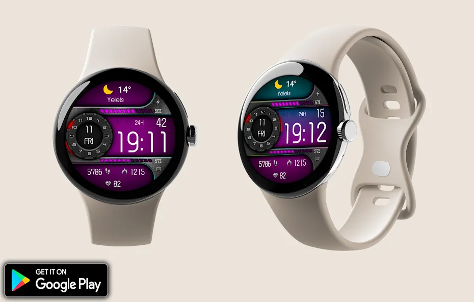 Digital Odaxuwo Watch face screenshot 5