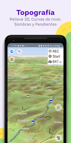OsmAnd — Mapas y GPS Offline screenshot 3