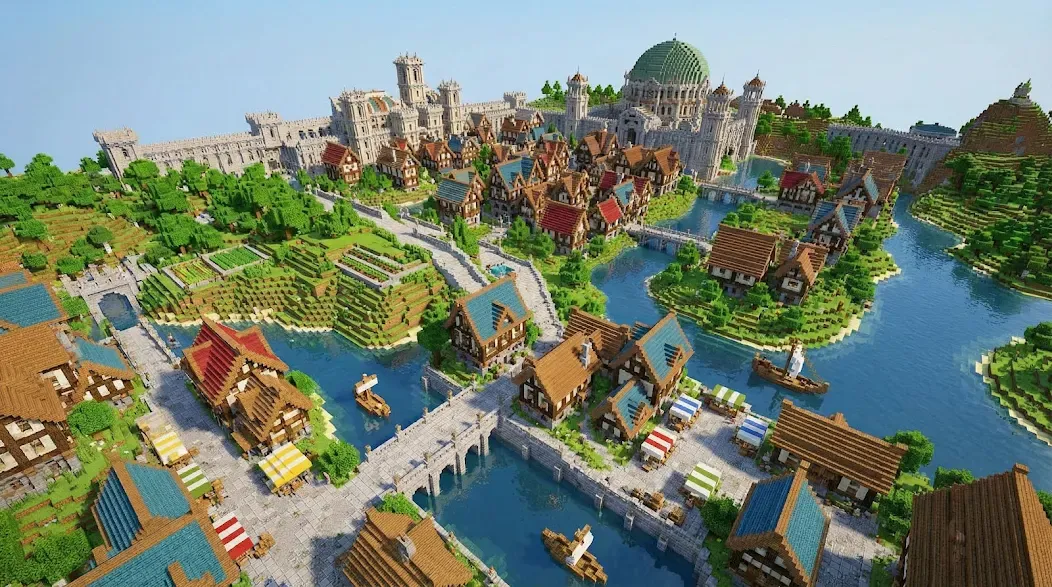Crafting World: Block Craft 3D screenshot 2