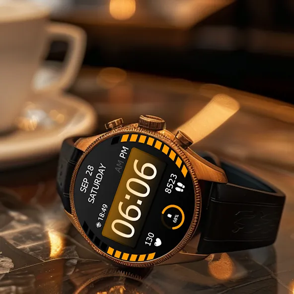 Key WF47 Digital Watch Face screenshot 4