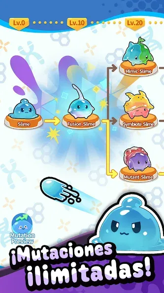 Pew Pew Slime - Idle RPG screenshot 4