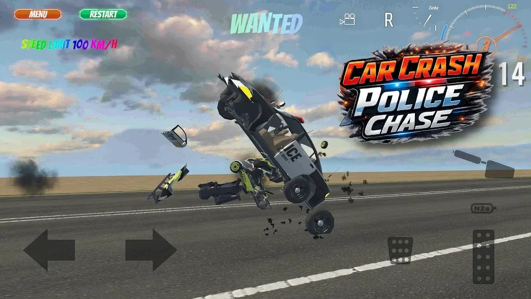 Car Crash Police Chase screenshot 1
