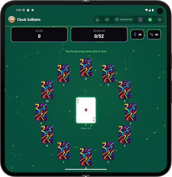 Clock Solitaire Master Offline screenshot 19