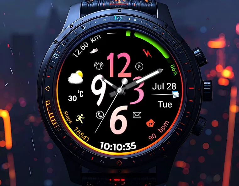 Hybrid FSW309 Watchface screenshot 2