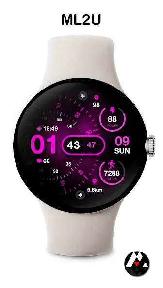 ML2U 215 Watch Face screenshot 5