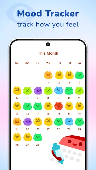 Moodpress - Mood Diary Tracker screenshot 1