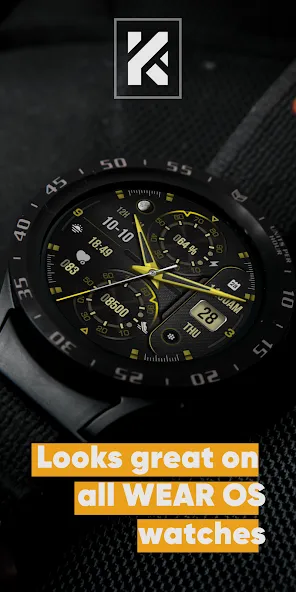 KF158 Watch face screenshot 4