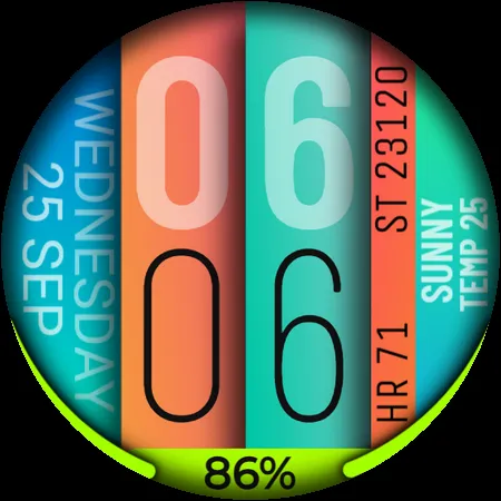 Watch Face WF106 screenshot 10
