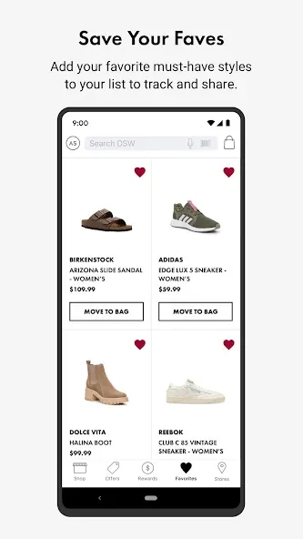 DSW Designer Shoe Warehouse screenshot 5